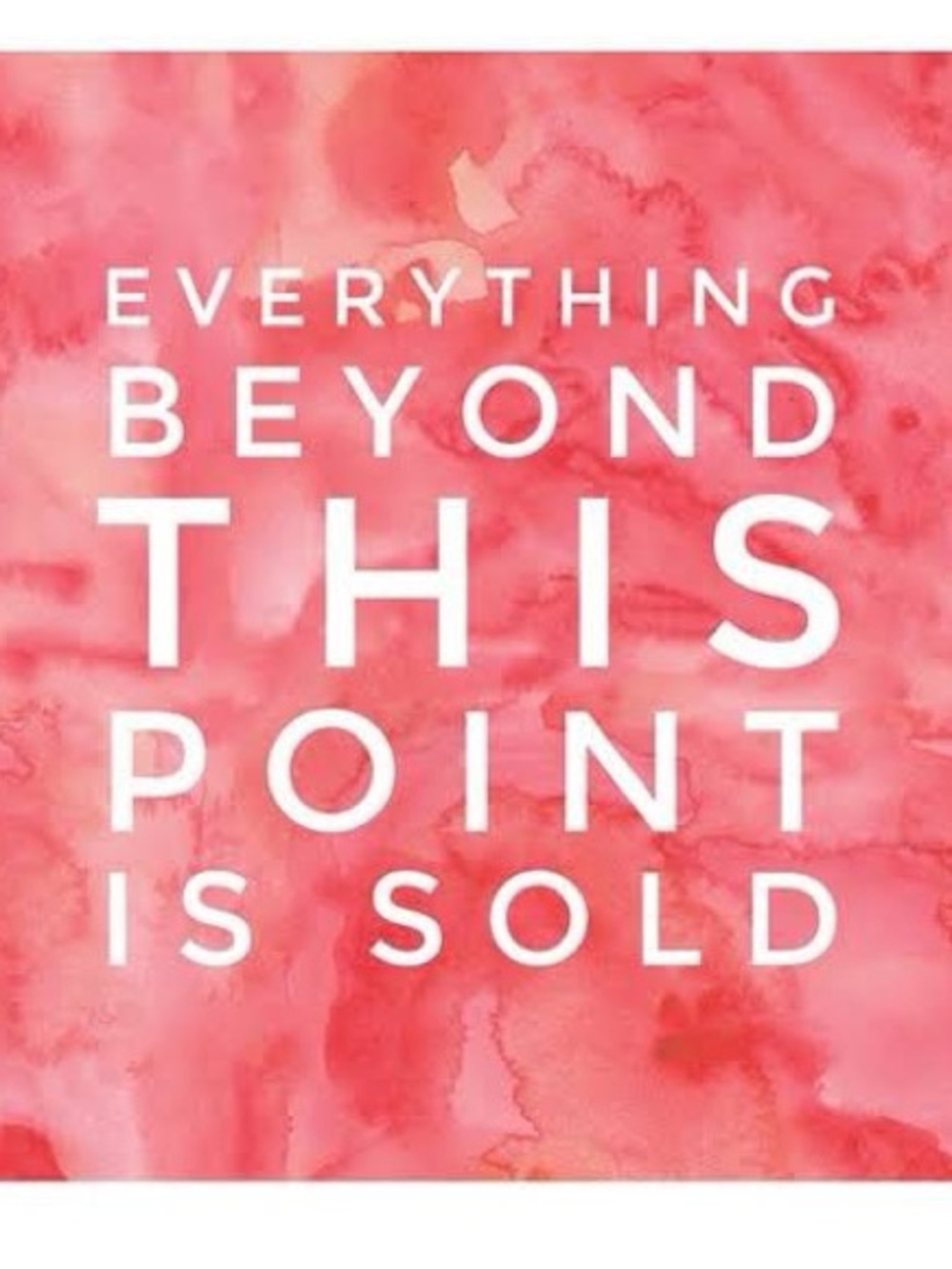 Sold Out!